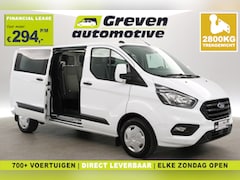 Ford Transit Custom - 2.0 TDCI L2H1 | DC | 6 Zits| 2800kg Trekgew. | Airco | Cruise | Parkeersensoren