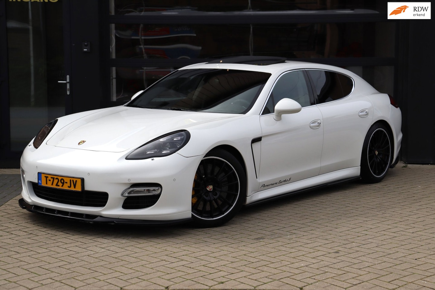 Porsche Panamera - 4.8 Turbo | BTW | Volledig Onderhouden | Keramisch | Bose | Cabron | Pano | Camera | Lucht - AutoWereld.nl
