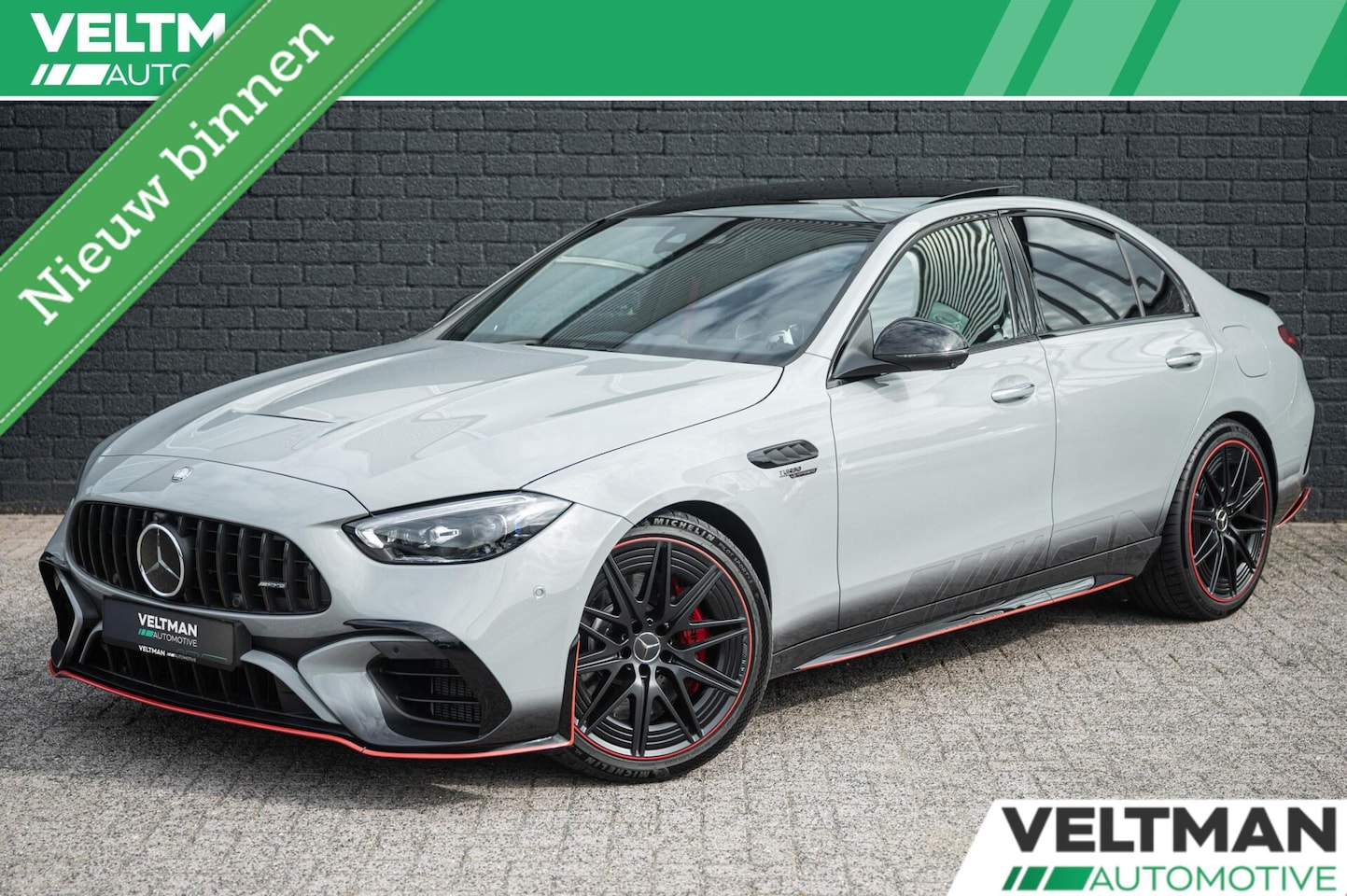 Mercedes-Benz C-klasse - AMG 63 S E Performance F1 EDITION SCHAALSTOELEN BURMESTER PANO CARBON - AutoWereld.nl