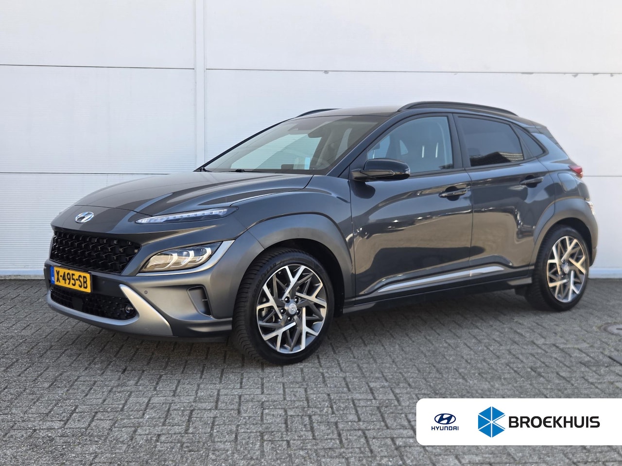 Hyundai Kona - 1.6 GDI HEV Premium / dealer oh / vierseizoenen banden  / duurste uitvoering / - AutoWereld.nl
