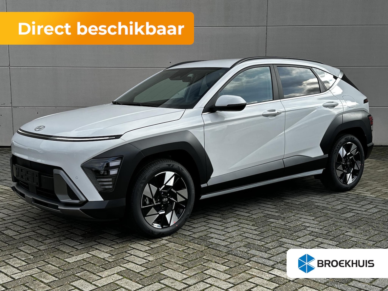 Hyundai Kona - 1.6 GDI HEV Comfort Smart ** Nu met  € 4.800 Voordeel ** Nieuw uit voorraad leverbaar ** - AutoWereld.nl