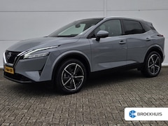Nissan Qashqai - 1.3 MHEV Tekna / NL Auto / Trekhaak 1400 KG / Panoramadak / All Seasonbanden / Half Ledere