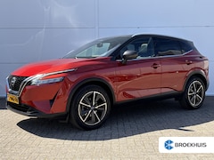 Nissan Qashqai - 1.3 MHEV Tekna / Trekhaak ( 1400 kg ) / Panoramadak / Airco (automatisch) /