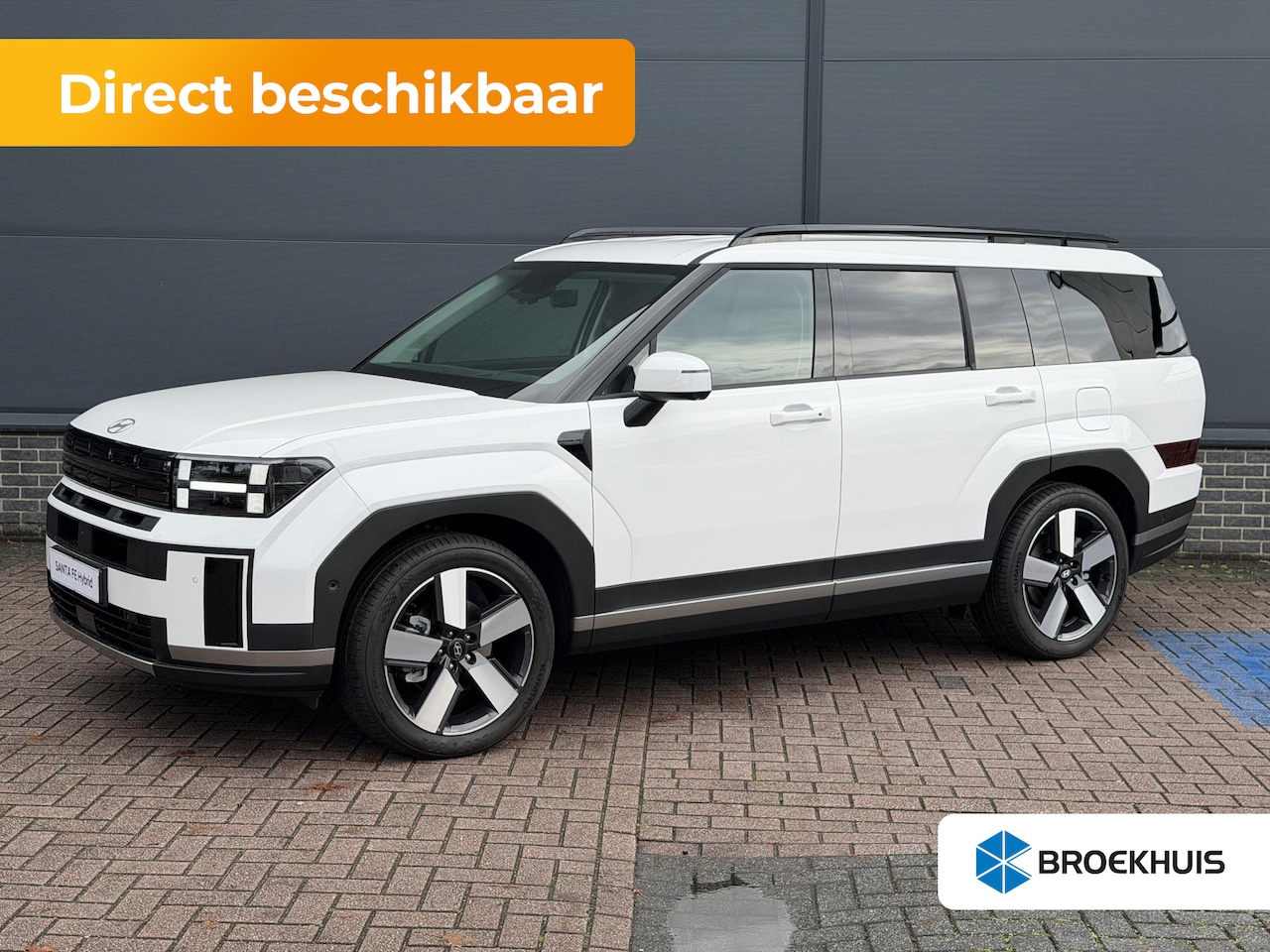 Hyundai Santa Fe - 1.6 T-GDI HEV Premium 7p / Nieuw op Voorraad / Ledere Bekleding / 7 Persoons / Vol Uitgeru - AutoWereld.nl