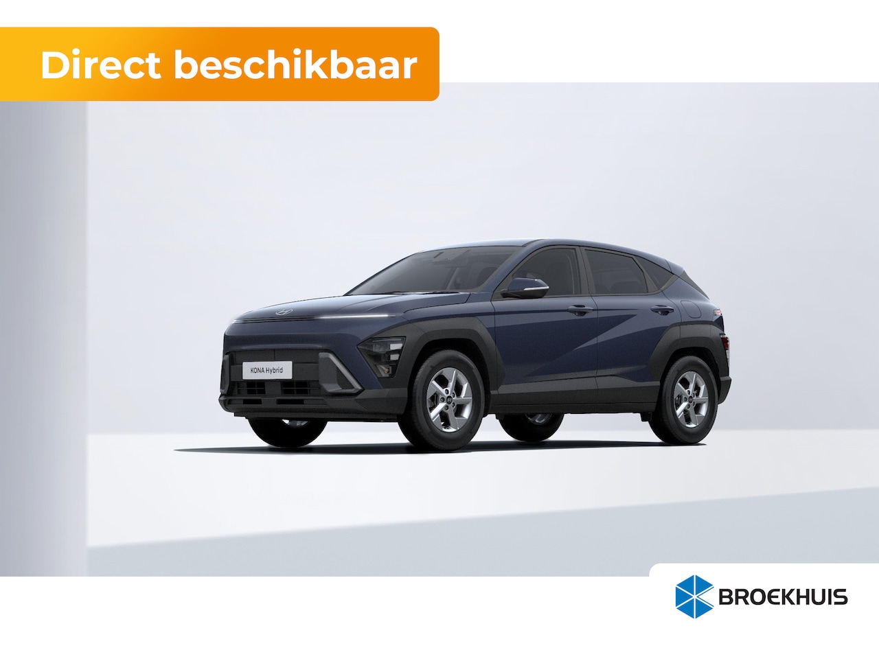 Hyundai Kona - 1.6 GDI HEV E-Motion | Apple Carplay/Android Auto | Denim Blue - AutoWereld.nl