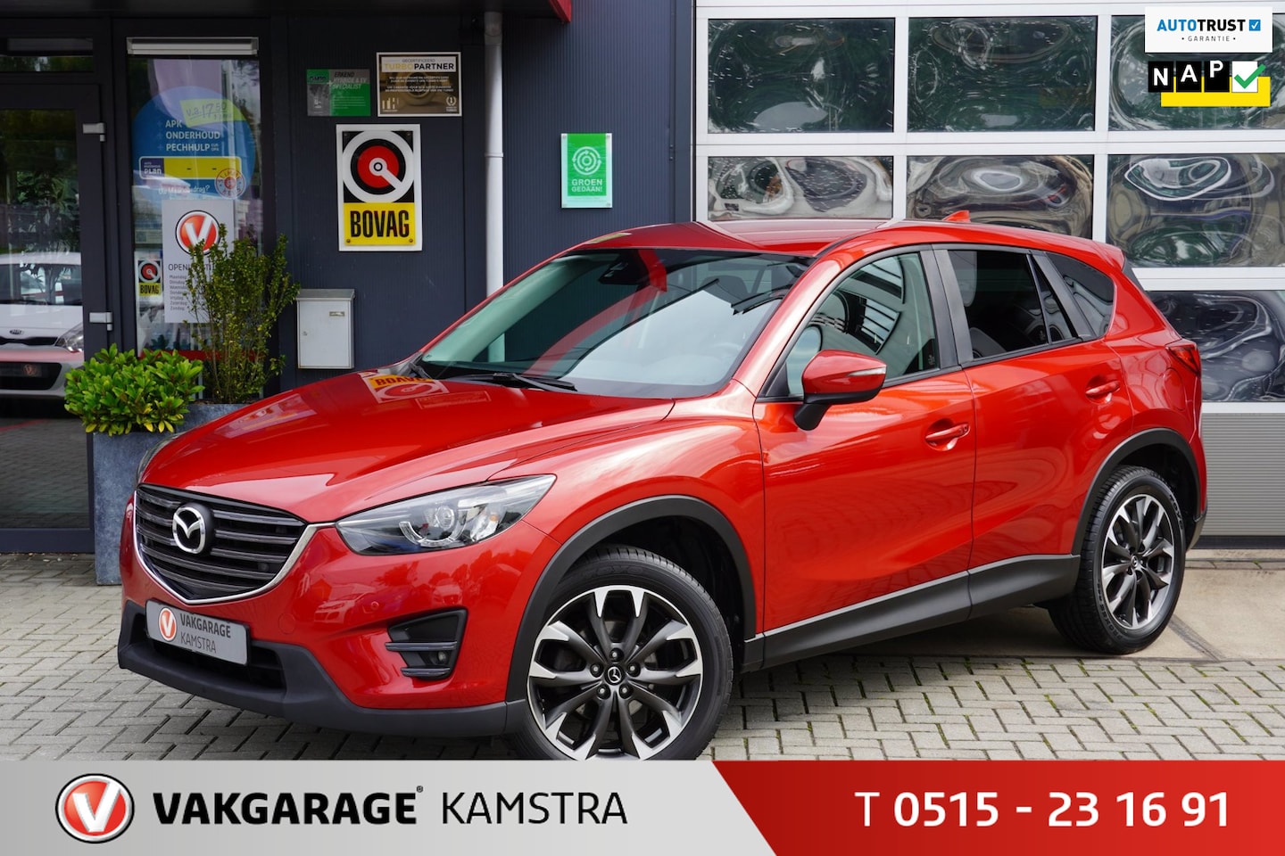 Mazda CX-5 - 2.0 SkyActiv-G 165PK GT 2WD NAP DAB+/PDC/Navi - AutoWereld.nl