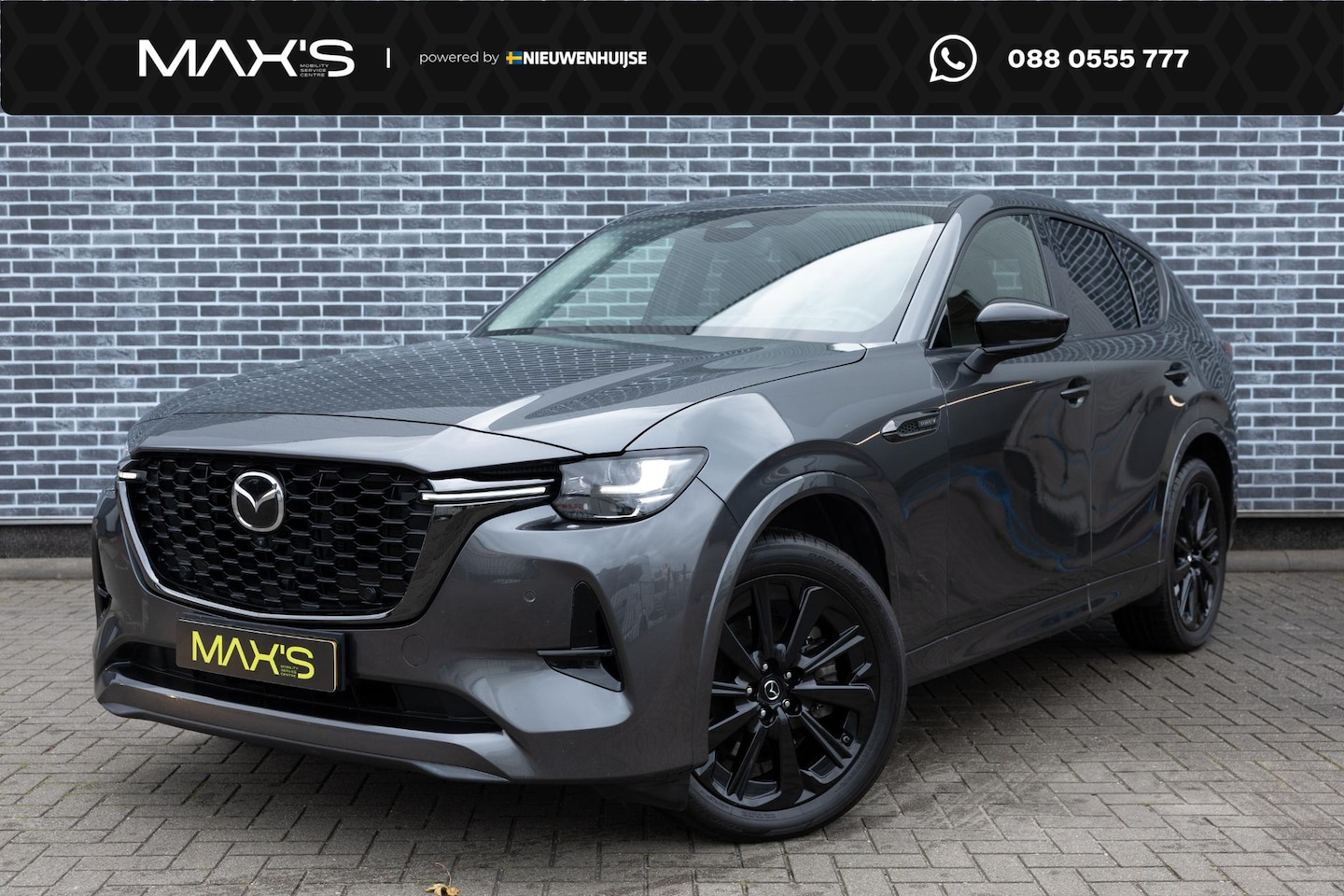 Mazda CX-60 - 2.5 e-SkyActiv PHEV Prime-Line | Plug-in Hybrid | Cruise Control | Dodehoekdetectie | Clim - AutoWereld.nl