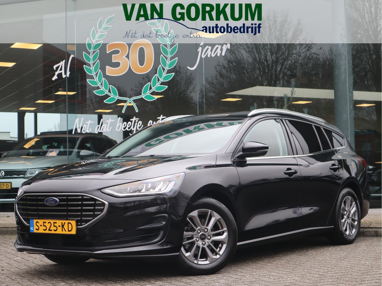 Ford Focus Wagon - 1.0 EcoBoost Hybrid Titanium Style Navi / Adaptive CC / Trekhaak / Carplay/ Blis - AutoWereld.nl