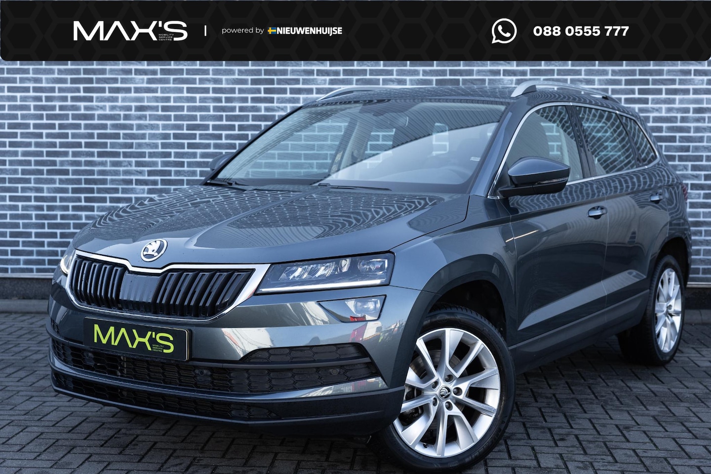 Skoda Karoq - 1.5 TSI DSG Style Business | Trekhaak | Panoramadak | Achteruitrijcamera | Parkeersensoren - AutoWereld.nl