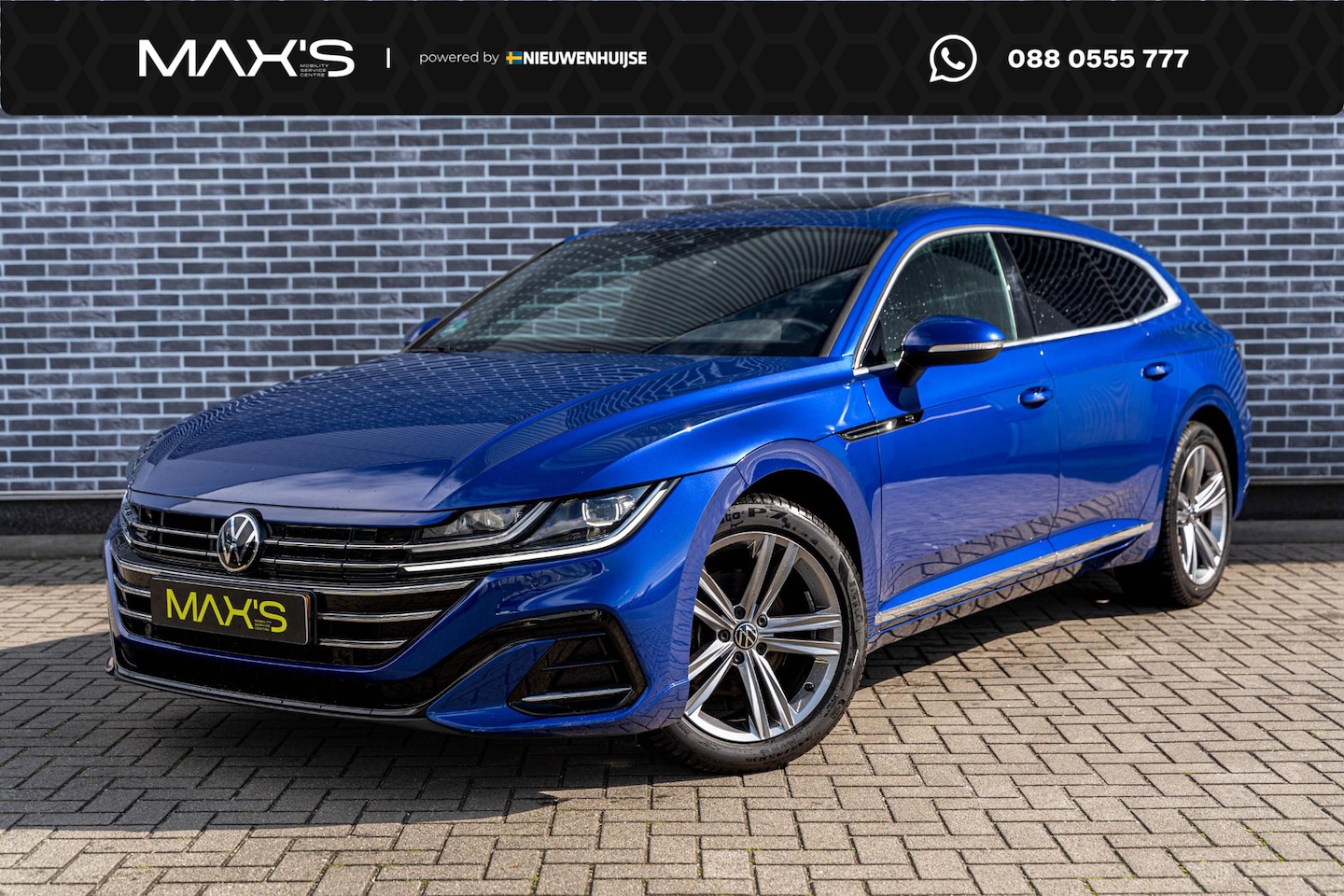 Volkswagen Arteon Shooting Brake - 1.4 TSI eHybrid R-Line Business+ | Plug-in Hybrid (PHEV) | Trekhaak | Panoramadak | Parkee - AutoWereld.nl