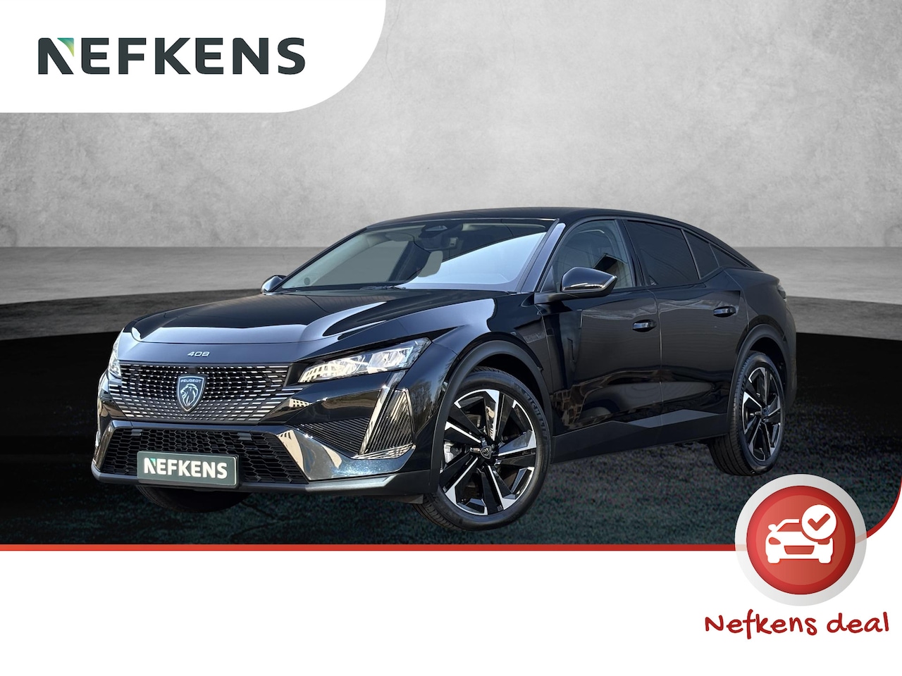 Peugeot 408 - 1.2 Hybrid 145pk Allure Automaat | Navigatie | Achteruitrijcamera | 19'' LM velgen | Apple - AutoWereld.nl