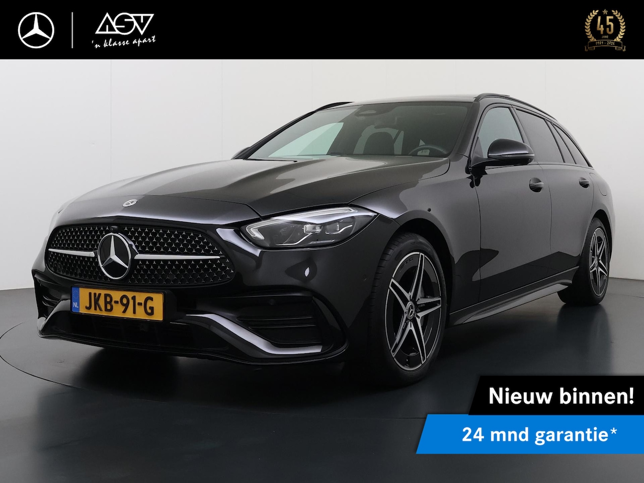 Mercedes-Benz C-klasse Estate - 300 e Business Solution AMG | Panorama - Schuifdak | 360° Camera | Adaptieve Cruise Contro - AutoWereld.nl