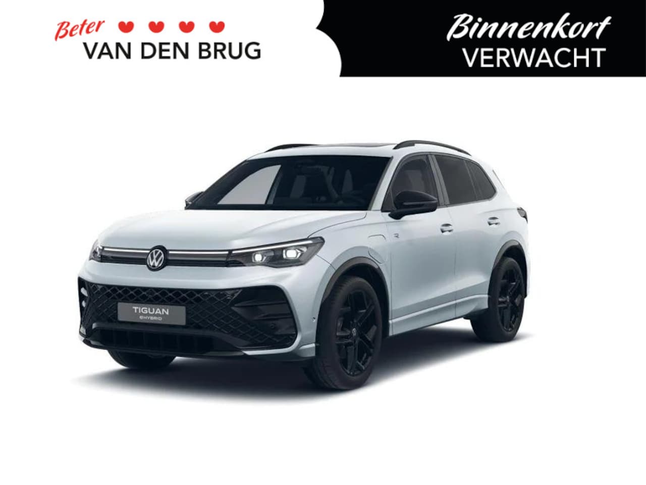 Volkswagen Tiguan - R-Line 1.5 eHybrid 200 kW / 272 PK SUV 6 versn. DS | Trekhaak | Panoramadak | Black Style - AutoWereld.nl