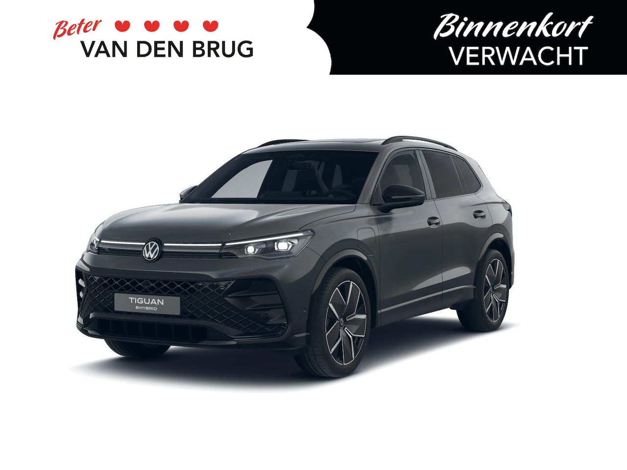 Volkswagen Tiguan - R-Line 1.5 eHybrid 200 kW / 272 PK SUV 6 versn. DS | Trekhaak | Panoramadak | Black Style - AutoWereld.nl