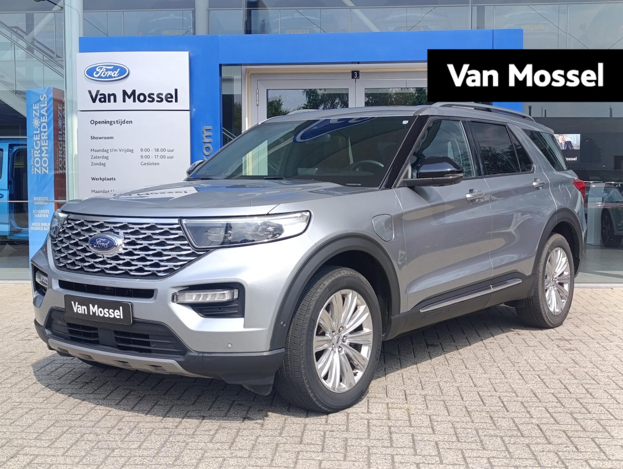 Ford Explorer - 3.0 PHEV Platinum | Adaptieve Cruise | Panodak | Stoel/stuur voorruitverwarming | B&O Audi - AutoWereld.nl