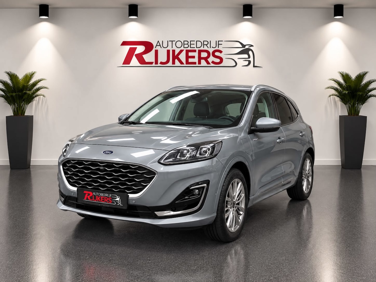 Ford Kuga - 2.5 PHEV Vignale 225PK Camera V+A,ACC,Blis,Lane Assist,HUD,Apple Carpl,Navi,Elektr A.klep, - AutoWereld.nl