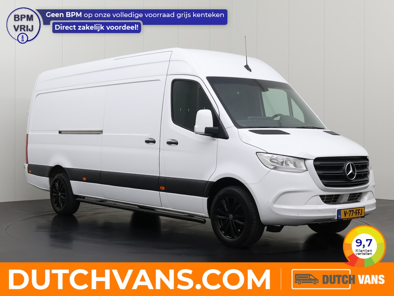 Mercedes-Benz Sprinter - 317CDI Automaat L3H2 Maxi | Airco | Cruise | Camera | Multimedia | Betimmering - AutoWereld.nl