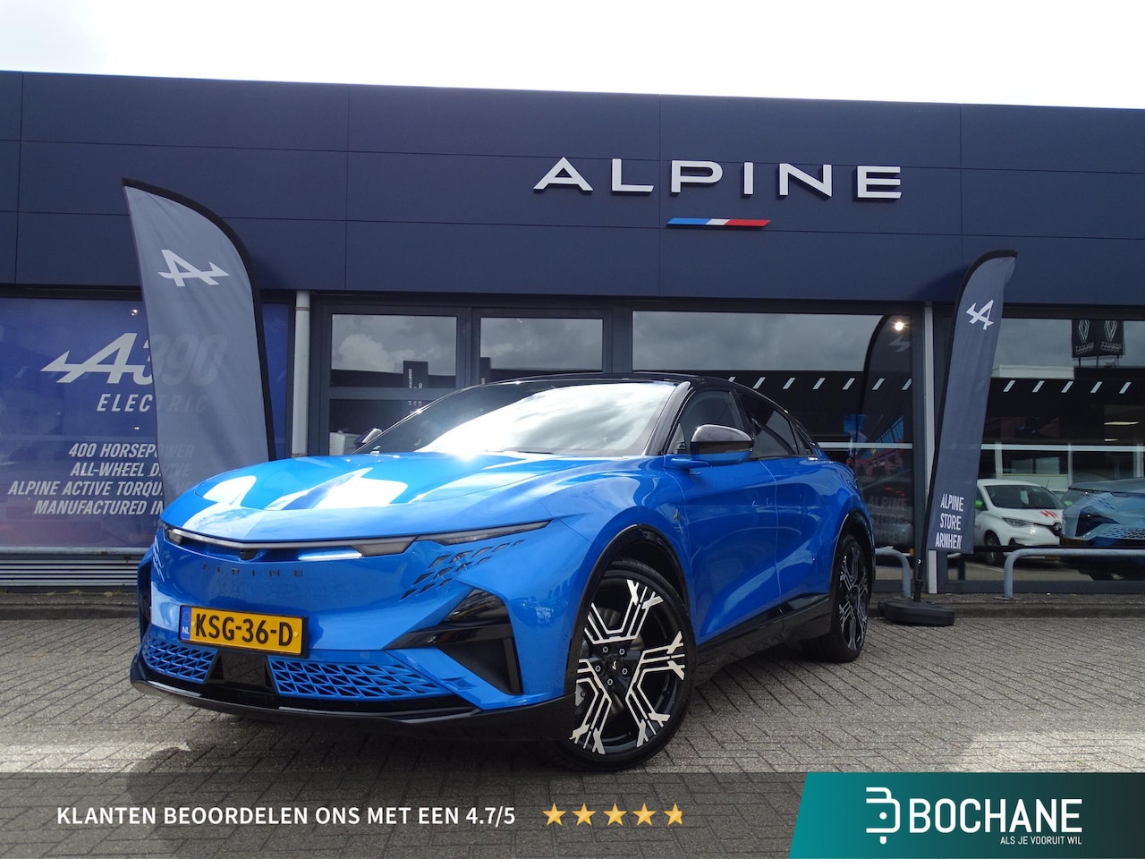 Alpine A390 - GTS 89kWh | DEVIALET Xtreme Sound | Stoel & Stuurverwarming | Apple Carplay & Android Auto - AutoWereld.nl