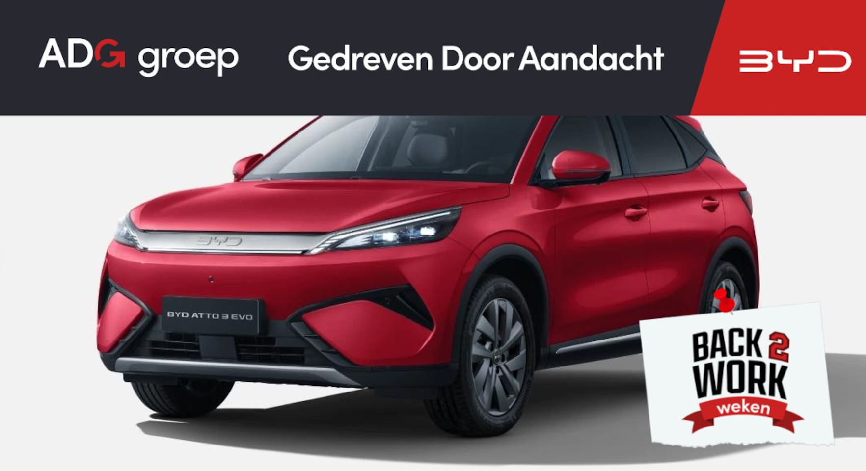 BYD ATTO 3 EVO - Design 74.8 kWh | 360 graden camera | 1500 KG trekgewicht | Stoelverwarming/ventilatie - AutoWereld.nl