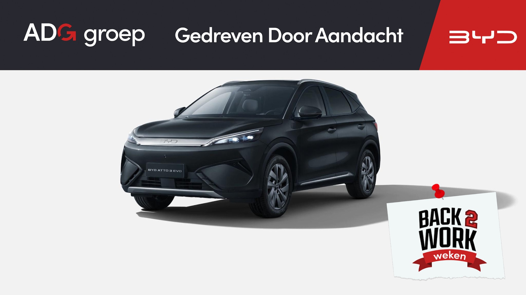 BYD ATTO 3 EVO - Design NIEUW | 510 WLTP | Apple Carplay | Navigatie | 360 graden camera | Trekgewicht 1.50 - AutoWereld.nl