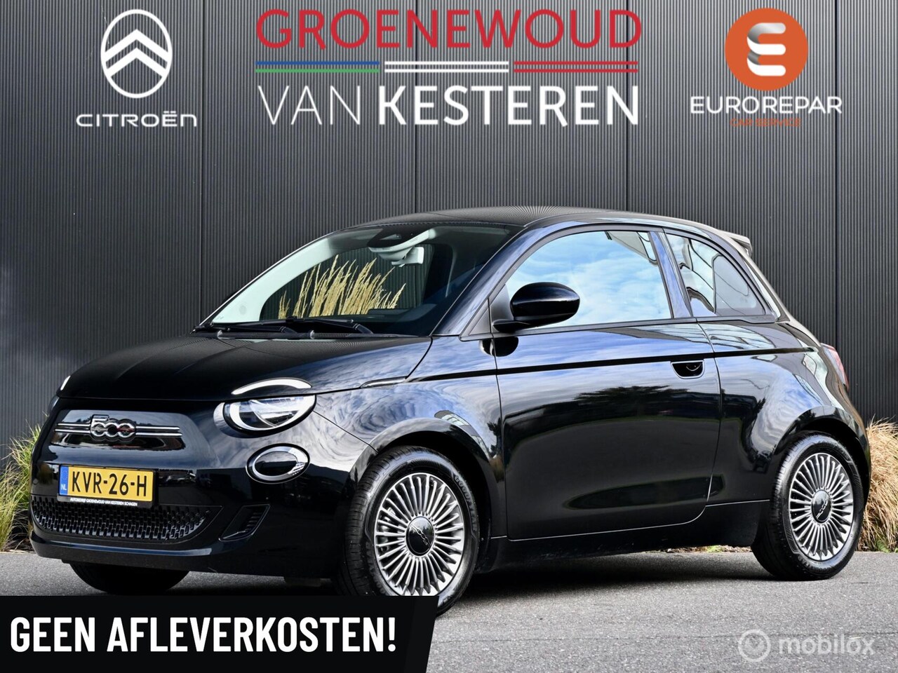 Fiat 500 - RED 24 kWh I Navi I Airco I - AutoWereld.nl