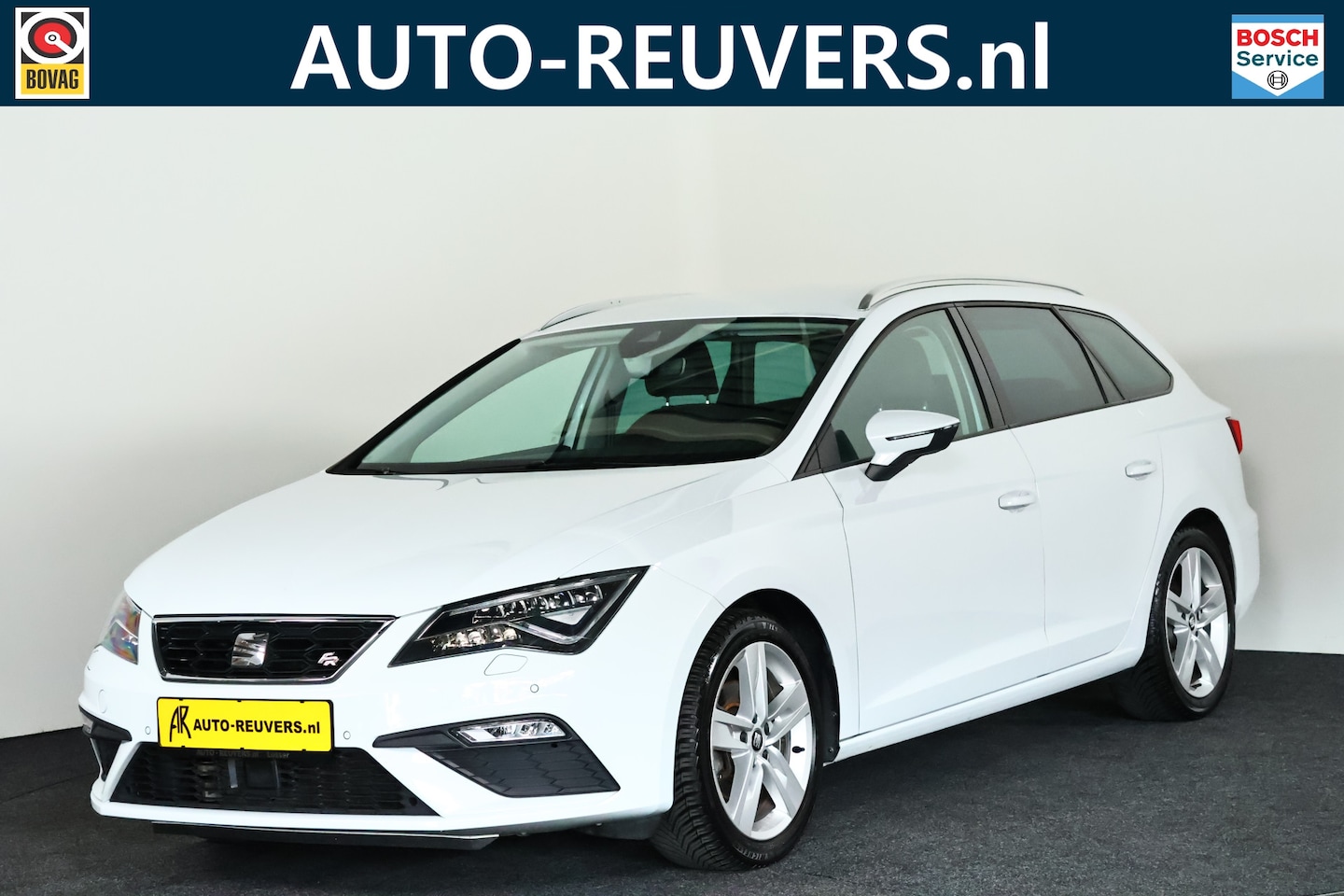 SEAT Leon ST - 1.4 EcoTSI FR Navi / Automaat / ACC / CarPlay / Lane Assist - AutoWereld.nl