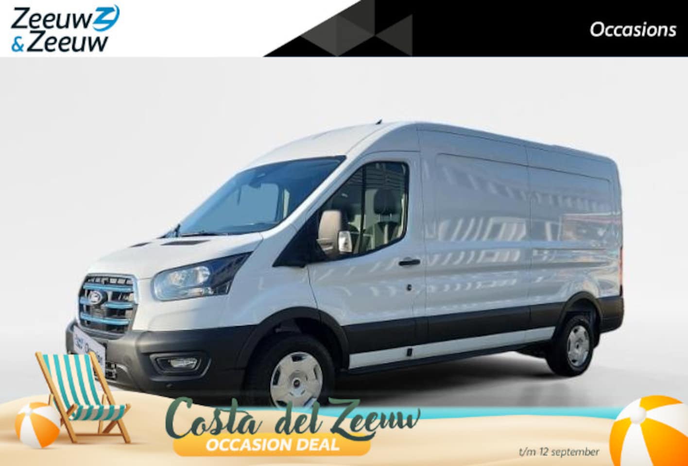 Ford E-Transit - 350 L3H2 Trend 89 kWh 184 pk | WLTP 341 km rijbereik | Navigatie pakket | Trekhaakvoorbere - AutoWereld.nl