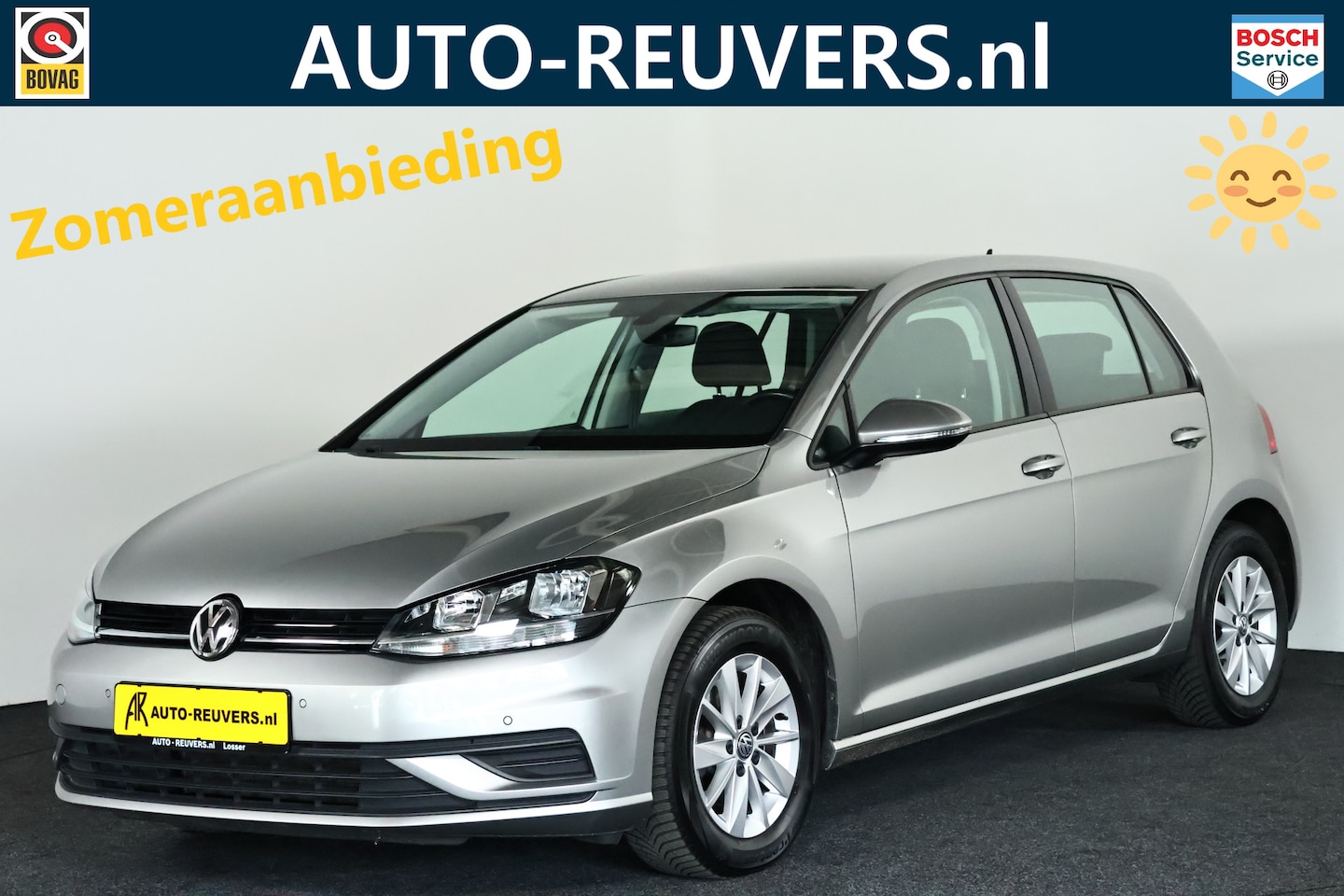 Volkswagen Golf - 1.0 TSI Trendline Airco / Bluetooth / DAB / Front Assist - AutoWereld.nl