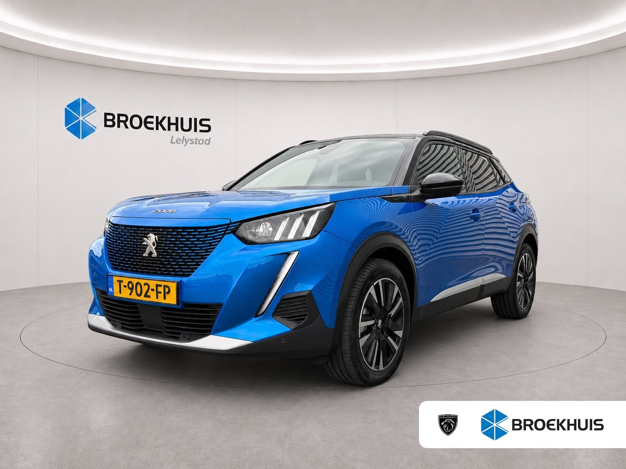 Peugeot e-2008 - 50KWH 136PK GT PACK AUTOMAAT SOH 100% / NAVI / LEDER / CLIMA / PDC / 18" LMV / CAMERA / AL - AutoWereld.nl