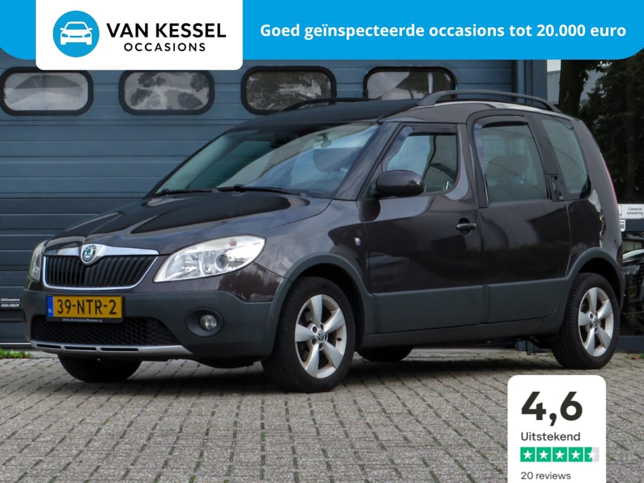 Skoda Roomster - 1.2 TSI Ambition | Airco | Cruise | NAP - AutoWereld.nl