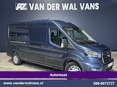 Ford Transit - 2.0 TDCI 185pk Automaat L3H2 Euro6 Airco | Camera | Navigatie | LED | Cruisecontrol, Trekh