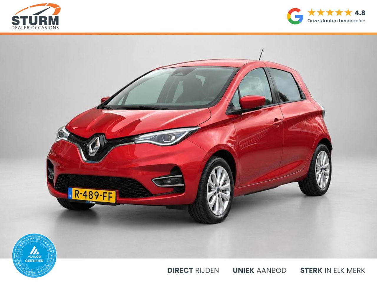 Renault Zoe - R110 Life 52 kWh SoH 88% - AutoWereld.nl
