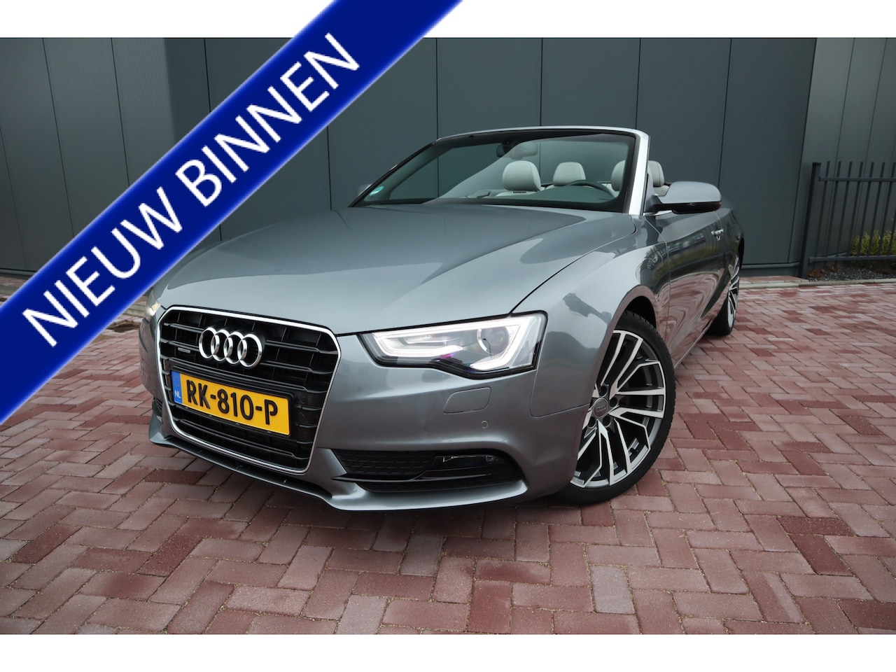 Audi A5 Cabriolet - 3.0 TDI Pro Line S Automaat Sportstoelen Camera Nekverwarming Afneembare Trekhaak. Etc. Et - AutoWereld.nl