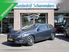 Volvo V60 - 2.4 D6 Twin Engine Momentum LEER TREKHAAK ELEC.MEMORYSTOEL STOELVERW. CRUISE CLIMA PDC 18'
