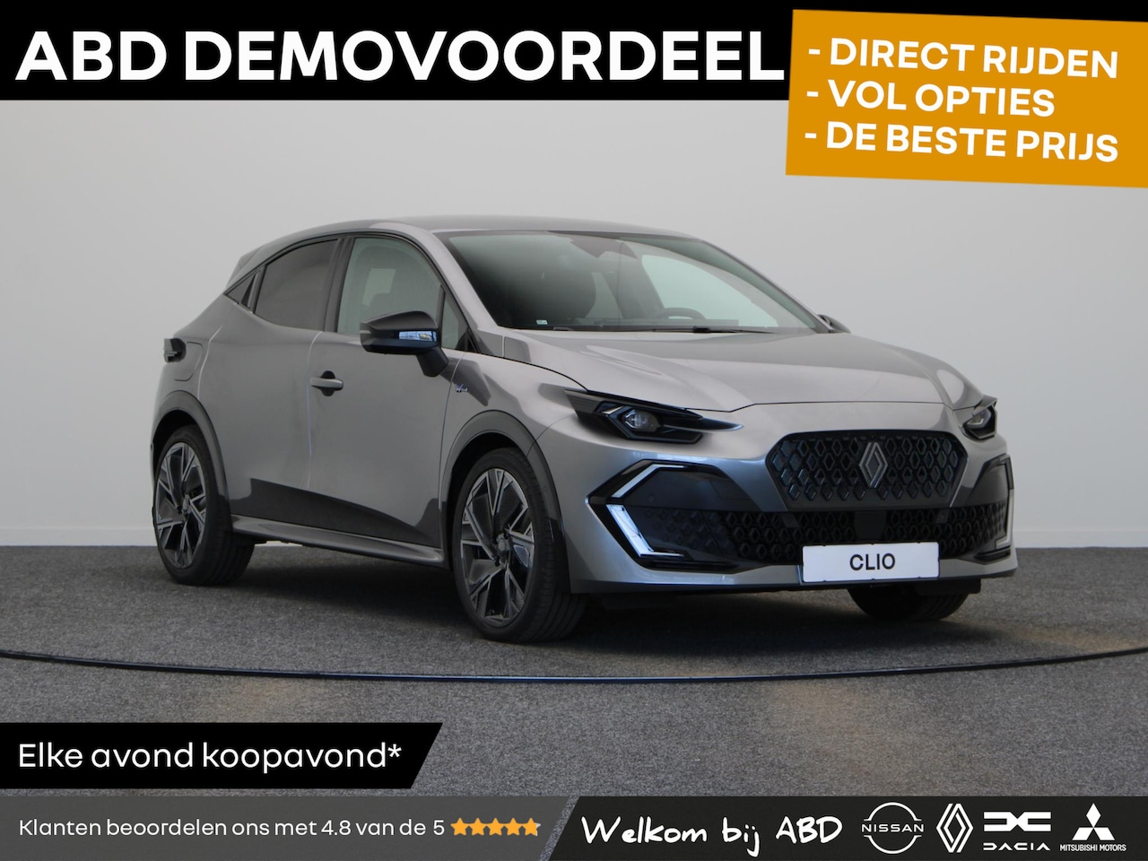 Renault Clio - Hybrid 160pk esprit Alpine | Vijf jaar garantie | Stuurverwarming | Harman Kardon | 360 gr - AutoWereld.nl