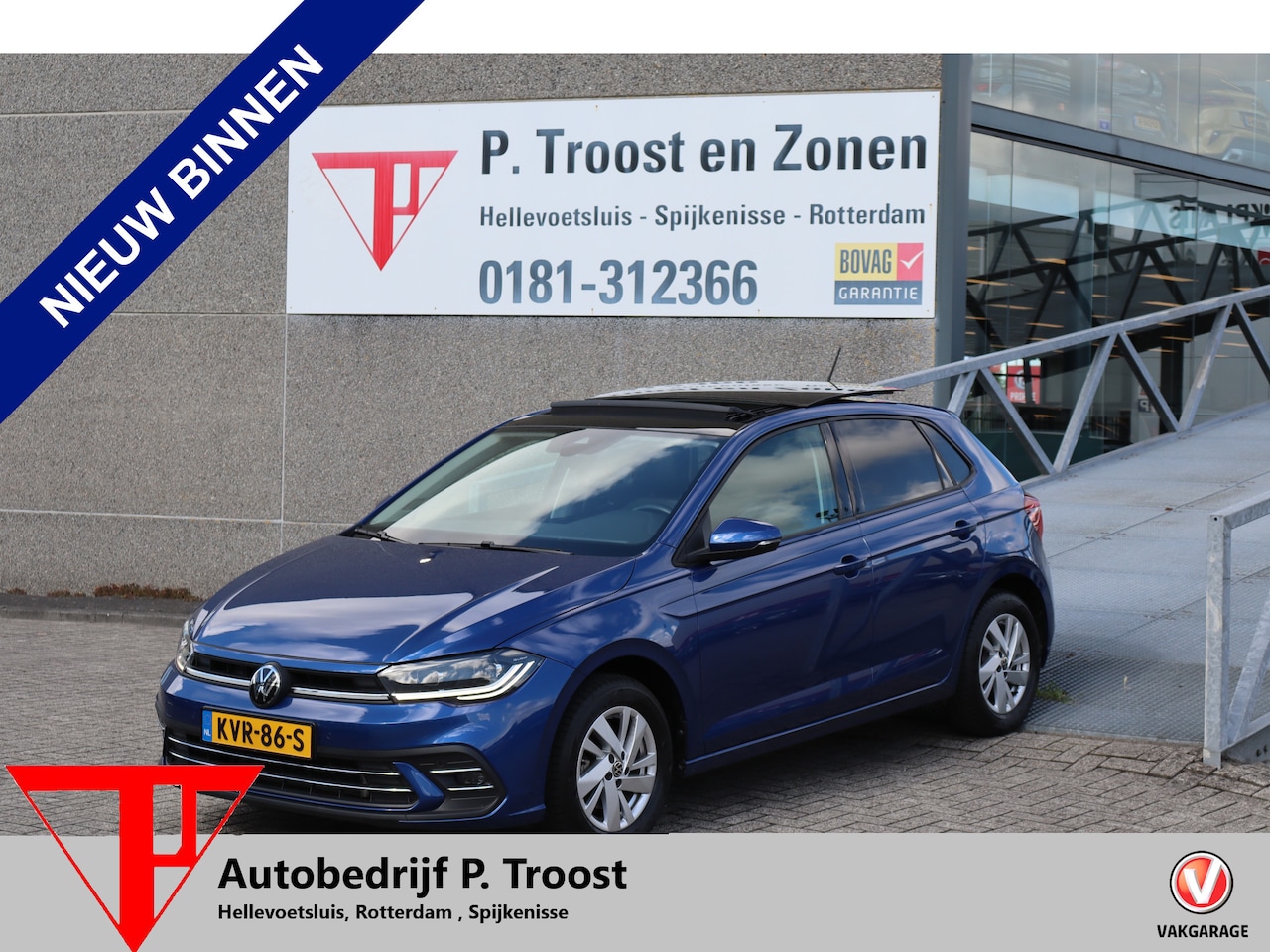 Volkswagen Polo - 1.0 TSI Panoramadak/Apple carplay/Digitale teller/Stoelverwarming/Achteruitrijcamera/Adapt - AutoWereld.nl