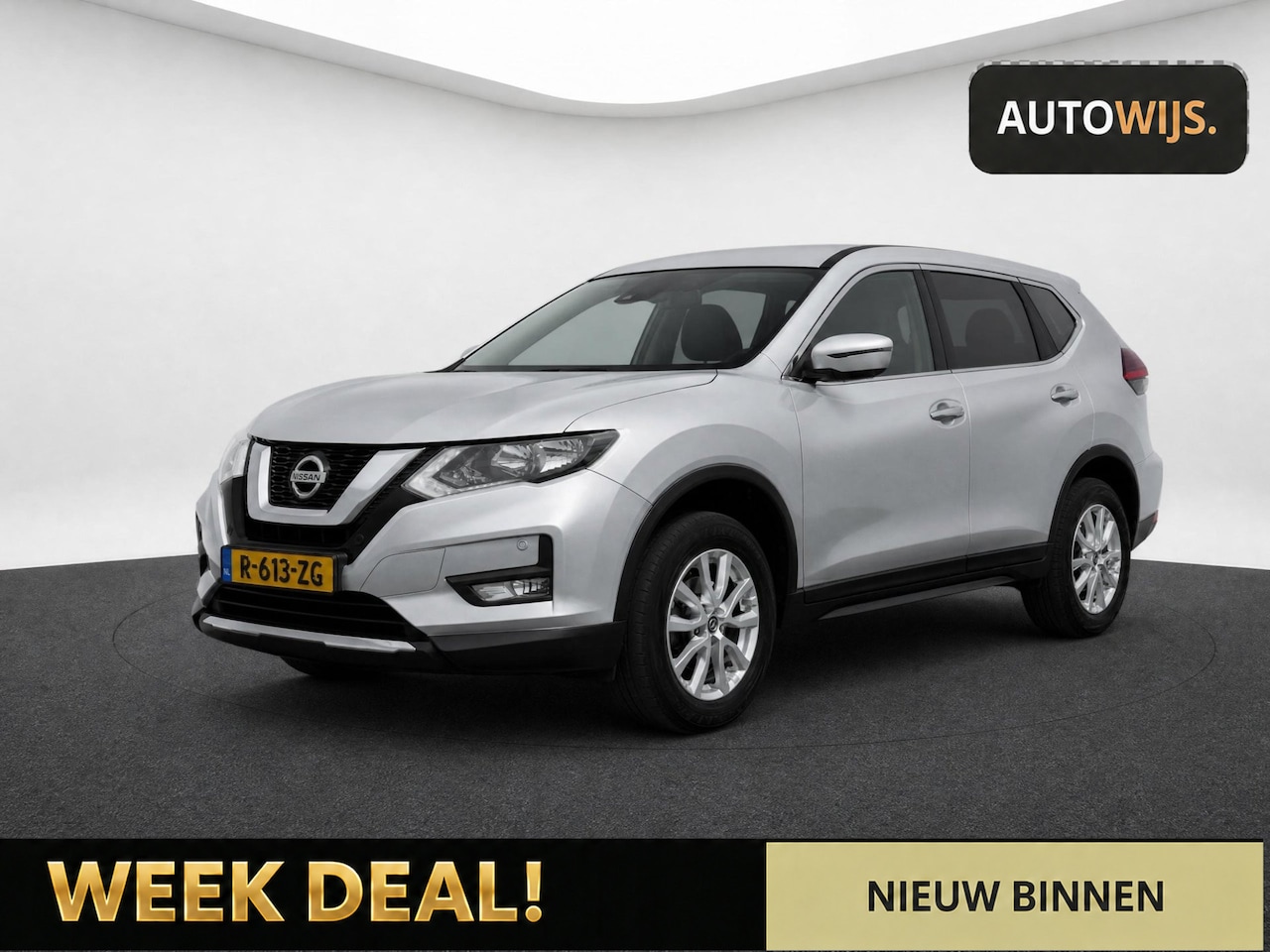 Nissan X-Trail - 1.3 DIG-T Acenta|159PK|Automaat|360Cam|Clima|TREKHAAK - AutoWereld.nl