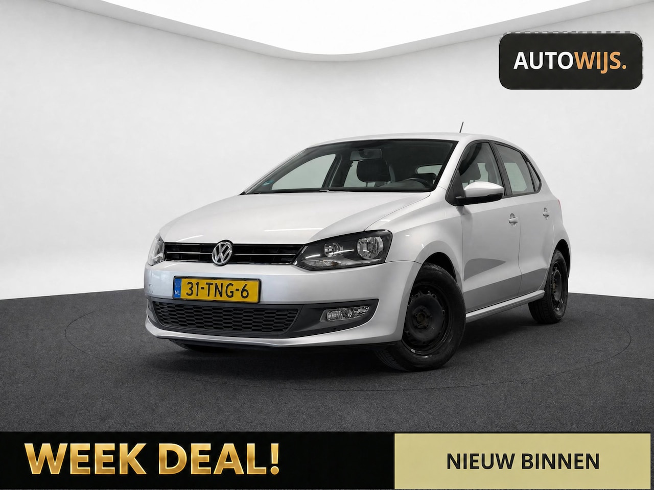 Volkswagen Polo - 1.2 TSI Comfortline|AIRCO|APK 4-2027|NL AUTO - AutoWereld.nl