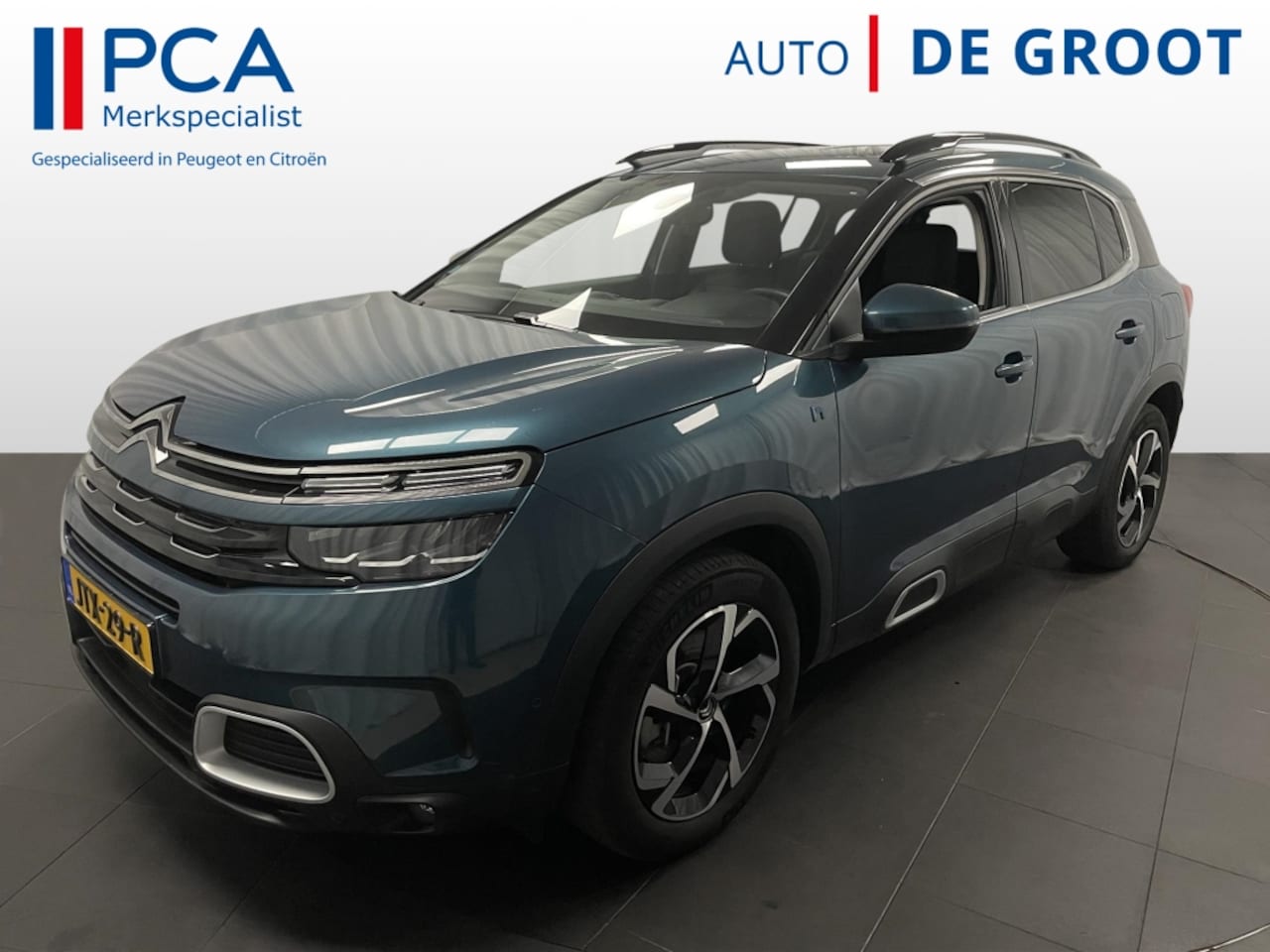 Citroën C5 Aircross - SHINE AUTOMAAT HYbrid 225pk Navi+Carplay | Velours-Leer - AutoWereld.nl