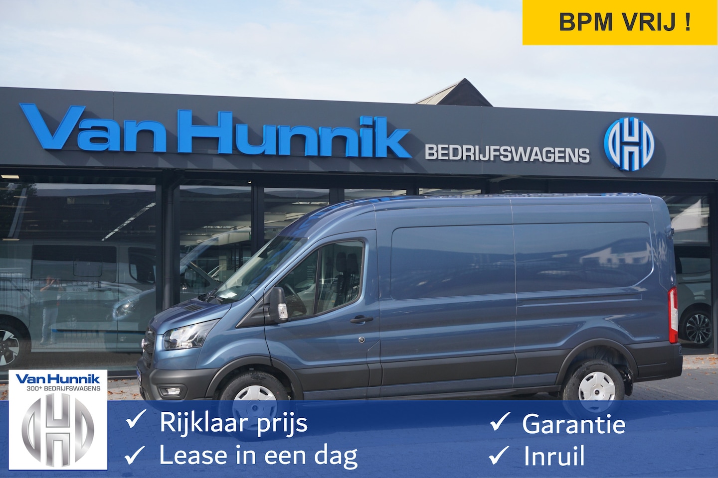 Ford Transit - 350L L3H2 Trend AUT8 130PK BPM VRIJ!! 12" Sync4 Apple CP/Cam, Laadruimte Pack! NR. 612 - AutoWereld.nl