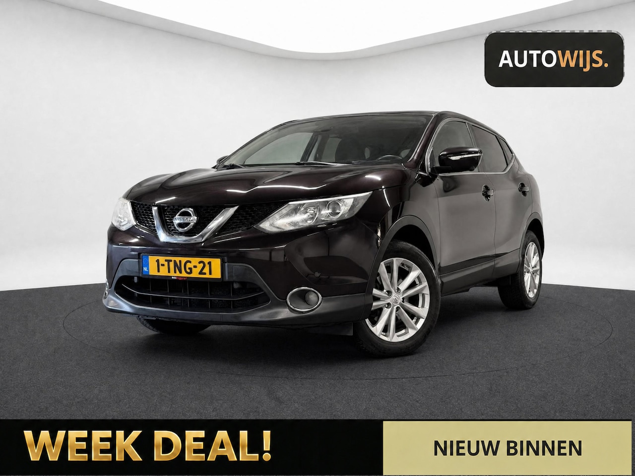 Nissan Qashqai - 1.2 Connect Edition|TREKHAAK|NL AUTO|NAVI|360CAM| - AutoWereld.nl