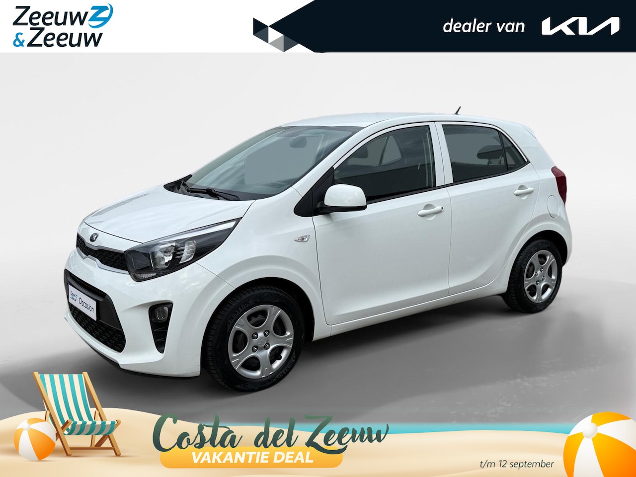 Kia Picanto - 1.0 MPi ComfortLine | AIRCO | RADIO | BLUETOOTH |  | *1e EIGENAAR* | DEALER ONDDERHOUDEN - AutoWereld.nl