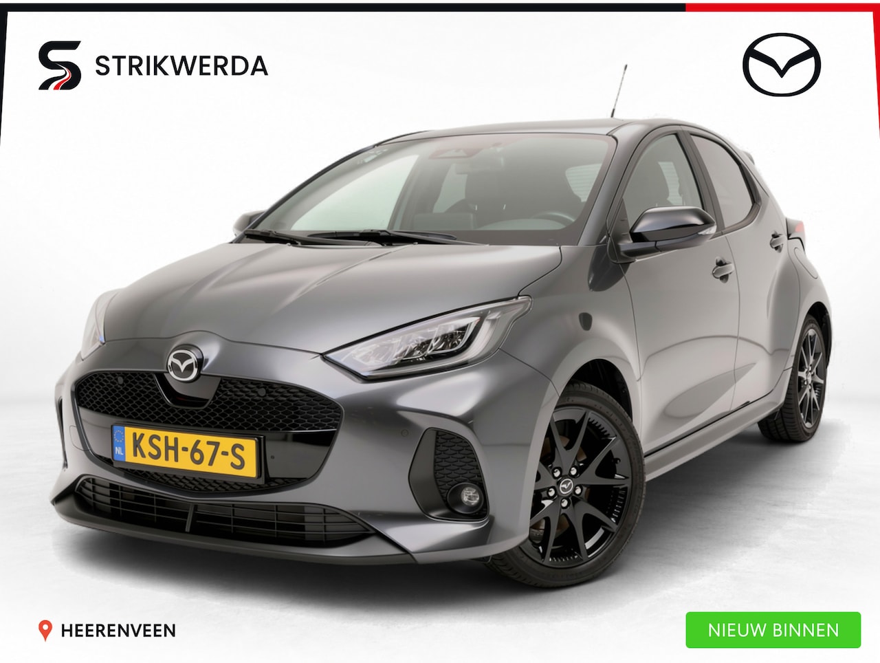 Mazda 2 Hybrid - 1.5 Homura | Half-leder | Stoel-stuurverwarming | LED - AutoWereld.nl
