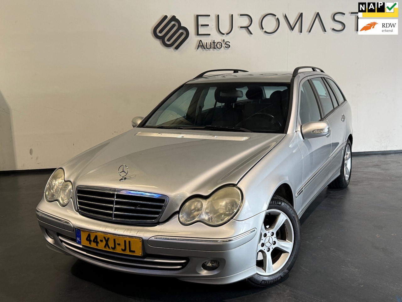 Mercedes-Benz C-klasse Combi - 180 K. Avantgarde Automaat Cruise Apk tot 10-07-2027 - AutoWereld.nl