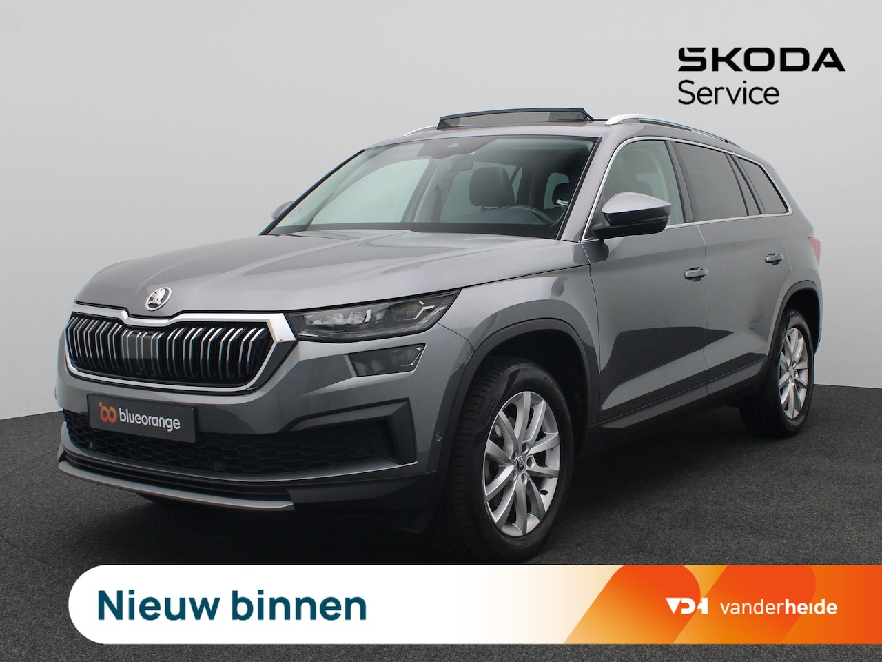 Skoda Kodiaq - 1.5 TSI Business Edition Plus 7p. 150PK DSG Panoramadak, Trekhaak, 18" LM Velgen, Memoryst - AutoWereld.nl
