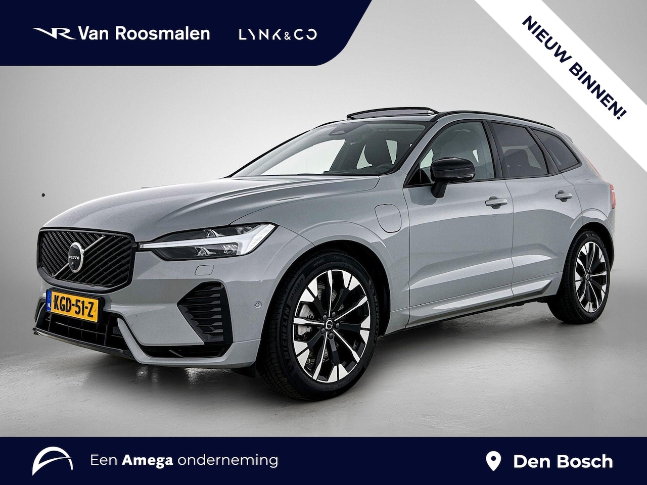 Volvo XC60 - 2.0 T6 Plug-in hybrid AWD Ultra Dark | Luchtvering | Trekhaak | Memory | 360-camera | - AutoWereld.nl