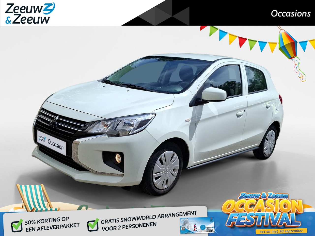 Mitsubishi Space Star - 1.2 Cool+ | Airco | Telefoon | Elektrische ramen | 5 Deurs | - AutoWereld.nl