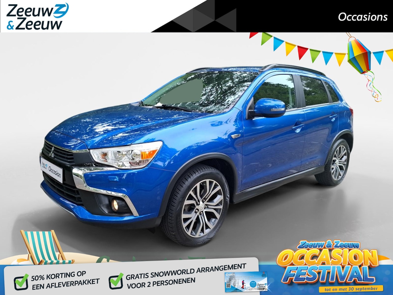 Mitsubishi ASX - 1.6 Cleartec Connect Pro | TREKHAAK | NAVI | CRUISE | CAMERA | CLIMATE | LICHT & REGEN SEN - AutoWereld.nl