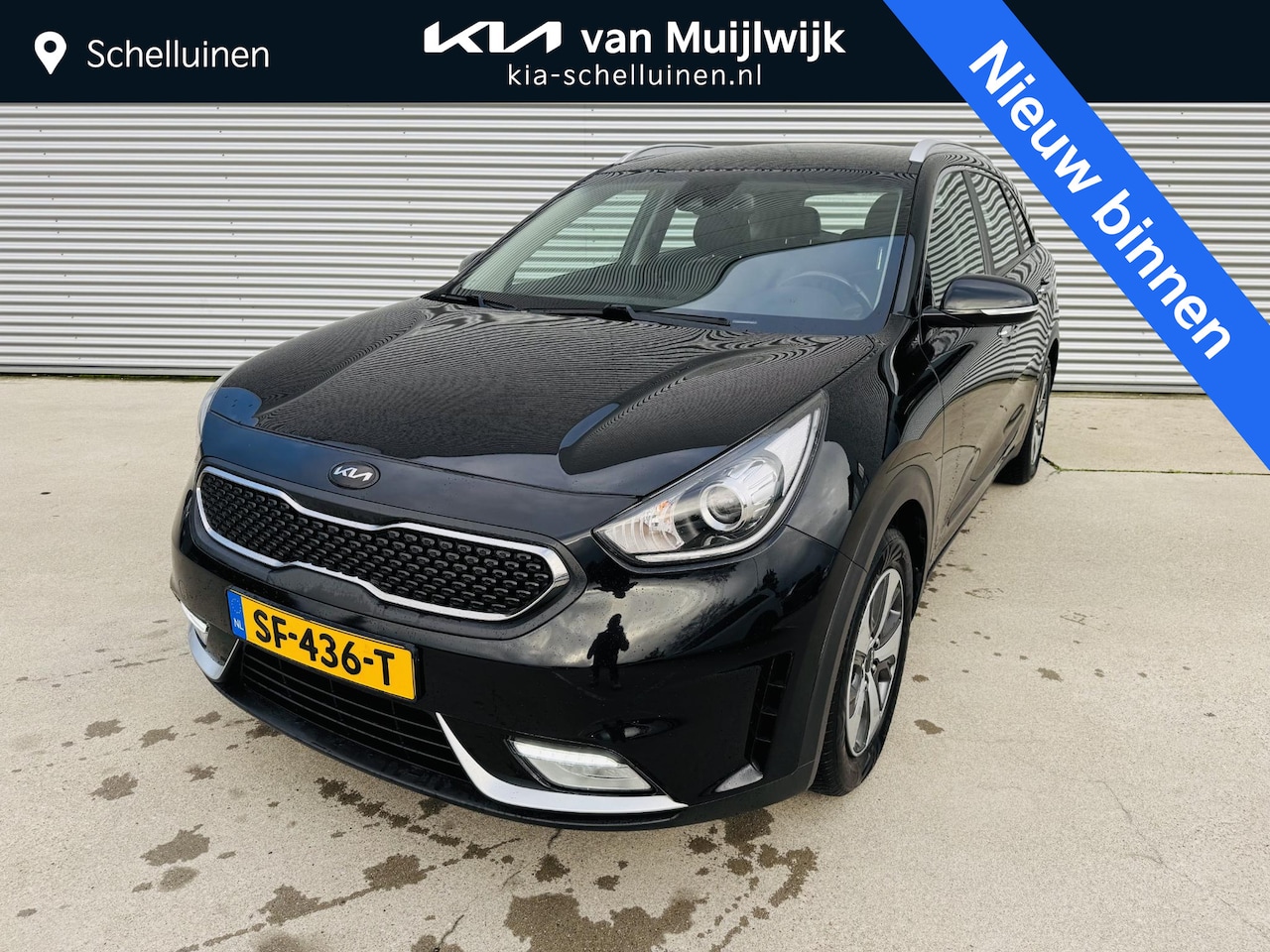Kia Niro - 1.6 GDi Hybrid DynamicLine Trekhaak | Clima | Cruise | Navi | Camera - AutoWereld.nl
