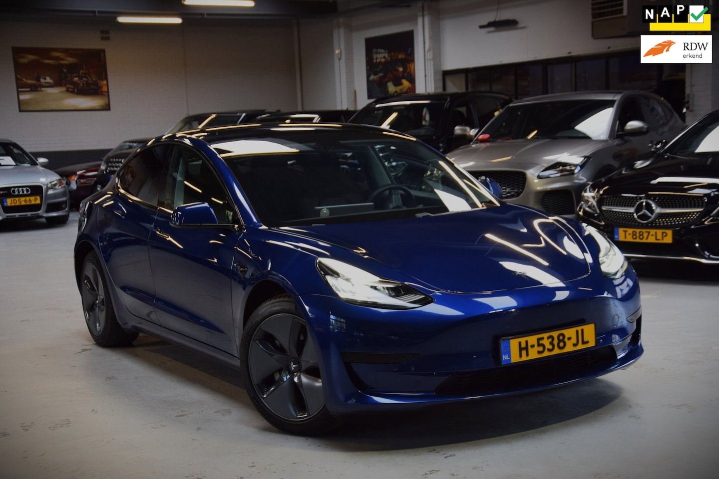 Tesla Model 3 - Standard RWD Plus 60 kWh Org.NL|Panoramadak|SOH 89.3% - AutoWereld.nl